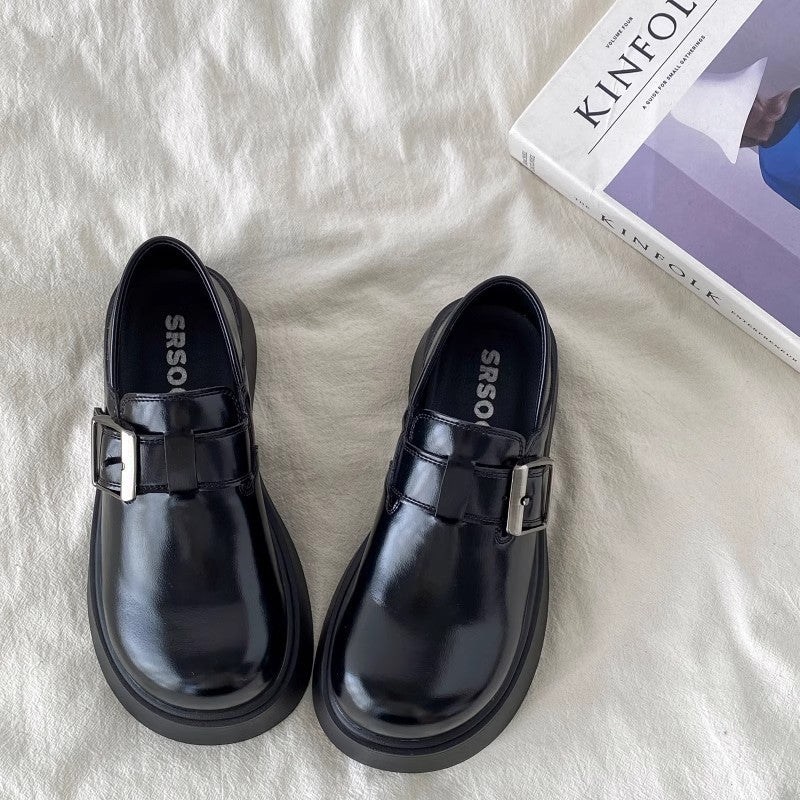 Damen Modische Chunky Clogs mit verstellbarem Schnallenverschluss und dickem Sohlenprofil Heidi Mode - Image 4