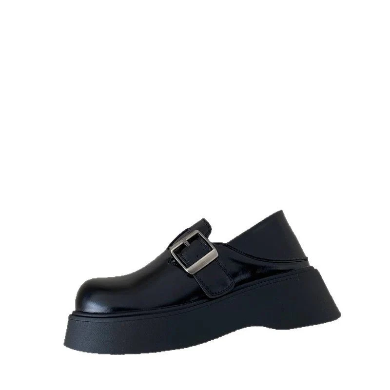 Damen Modische Chunky Clogs mit verstellbarem Schnallenverschluss und dickem Sohlenprofil Heidi Mode - Image 5