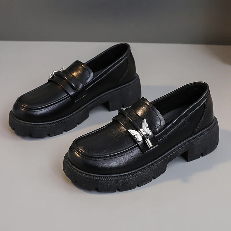Damen modische Chunky Loafers mit robustem Profil und eleganten Applikationen Heidi Mode - Image 2