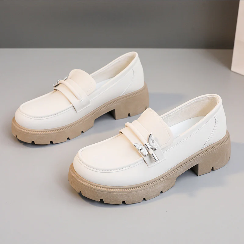 Damen modische Chunky Loafers mit robustem Profil und eleganten Applikationen Heidi Mode - Image 7
