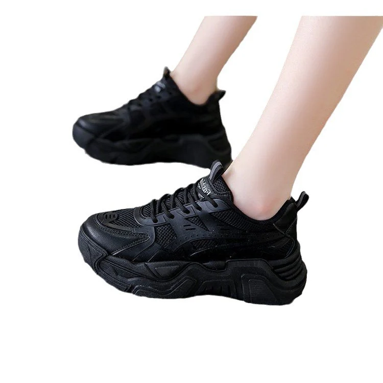 Damen modische Chunky-Sneaker mit atmungsaktivem Mesh und rutschfester Sohle Heidi Mode - Image 5