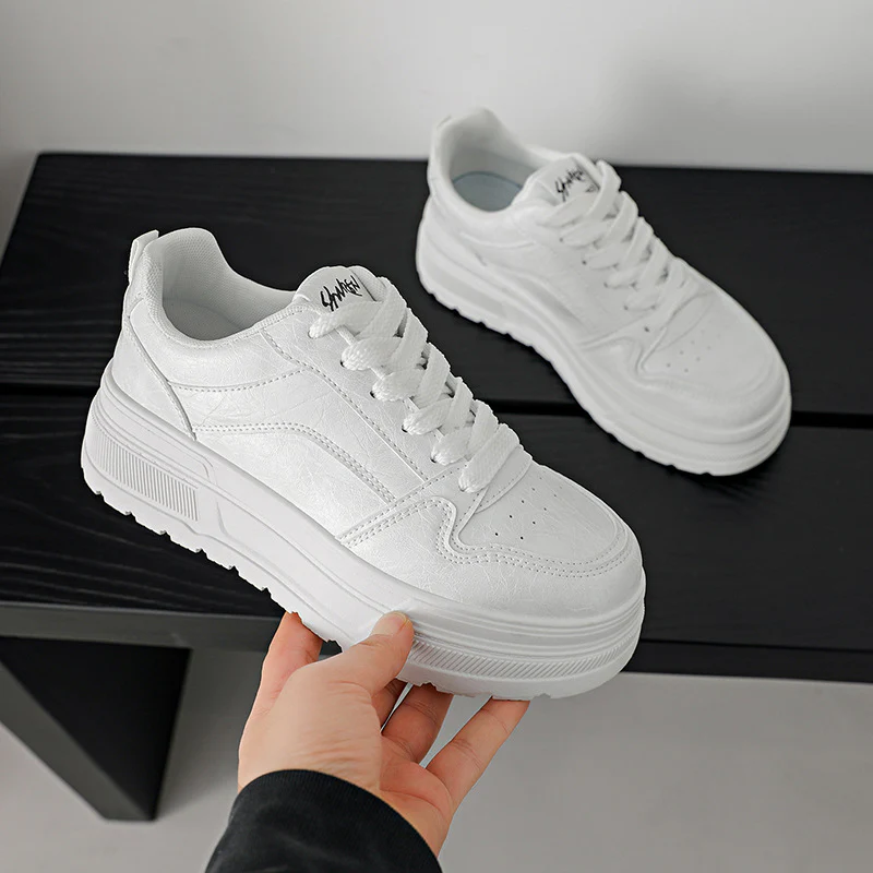 Damen Modische Chunky Sneaker mit atmungsaktivem Obermaterial und stabiler Dämpfung Heidi Mode - Image 2