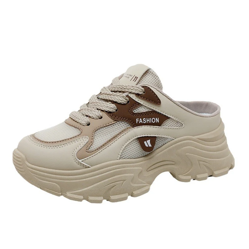 Damen modische Chunky Sneaker mit atmungsaktiver Mesh-Oberfläche und stabiler Dämpfung Heidi Mode - Image 5