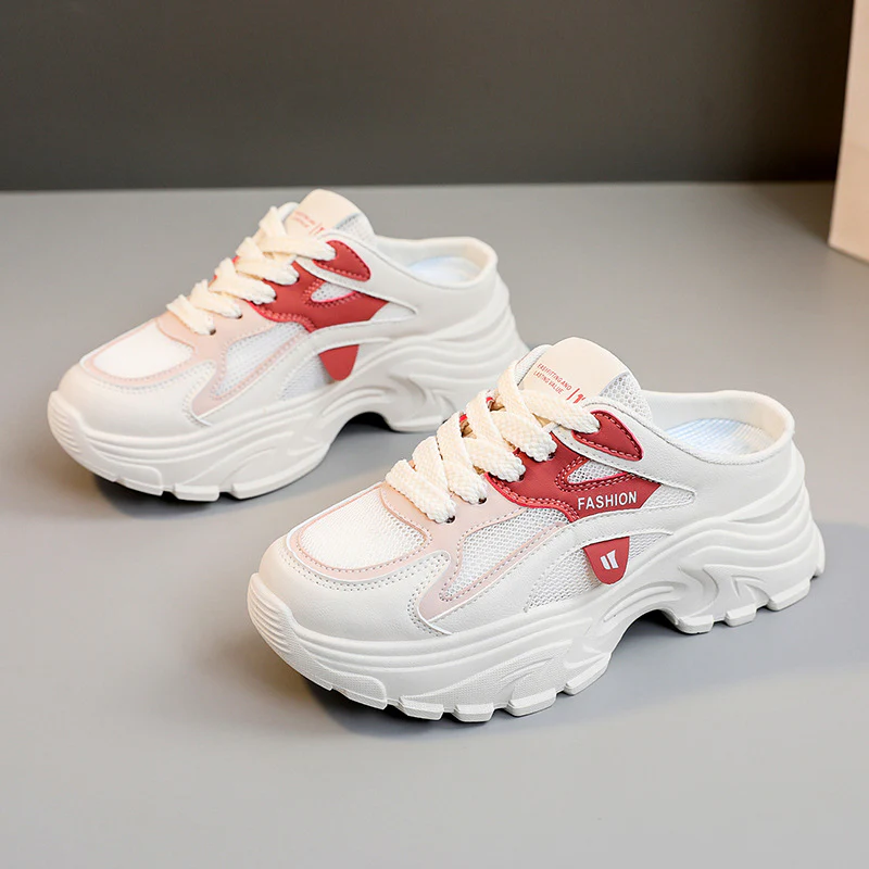 Damen modische Chunky Sneaker mit atmungsaktiver Mesh-Oberfläche und stabiler Dämpfung Heidi Mode - Image 7