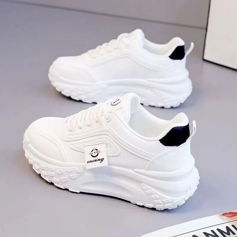 Damen modische Chunky-Sneaker mit dämpfender Sohle und rutschfester Laufsohle Heidi Mode