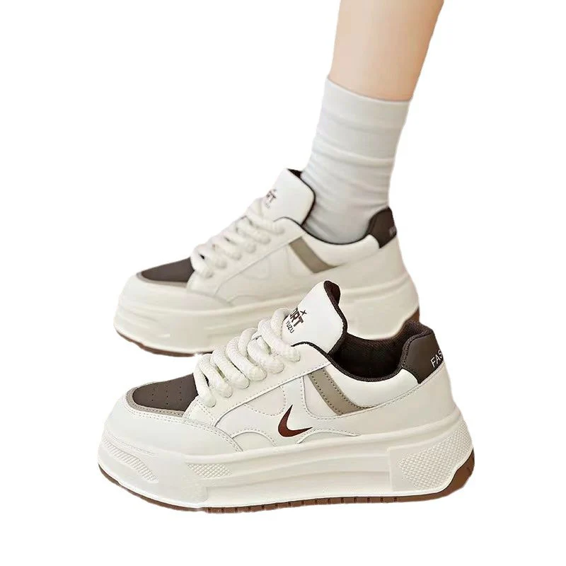 Damen modische Chunky-Sneaker mit dicker Dämpfung und elastischem Schnürsystem Heidi Mode - Image 5