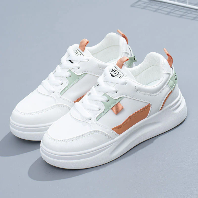 Damen modische Chunky-Sneaker mit verstärktem Fersenbereich und atmungsaktiver Sohlenkonstruktion Heidi Mode - Image 3