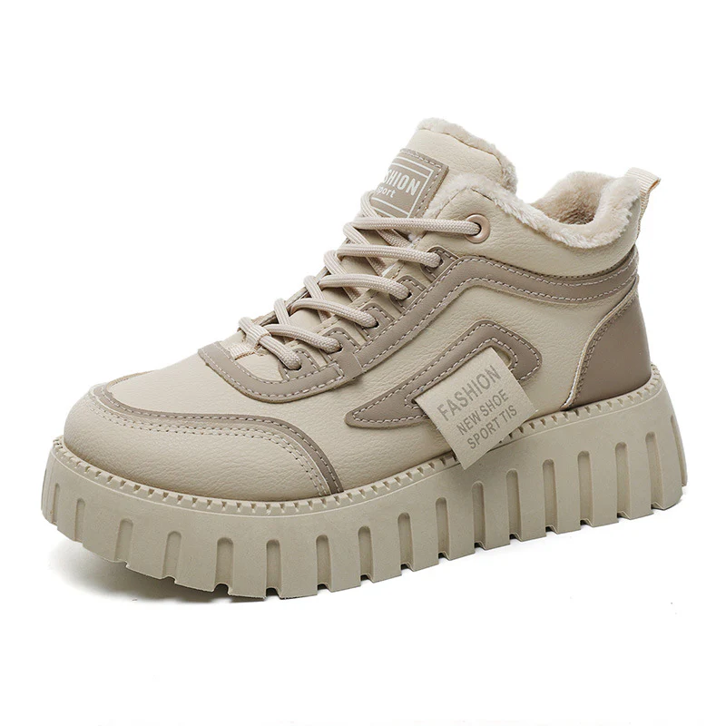 Damen modische Chunky Sneaker mit weichem Futter und robuster Sohle Heidi Mode - Image 5
