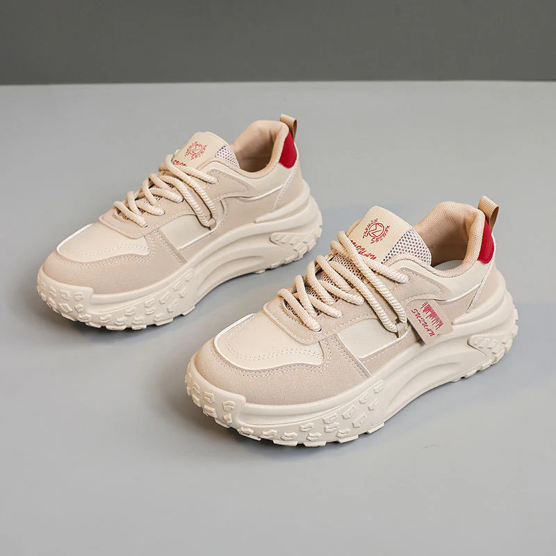 Damen modische Chunky Sneakers mit atmungsaktivem Mesh-Obermaterial Heidi Mode - Image 6