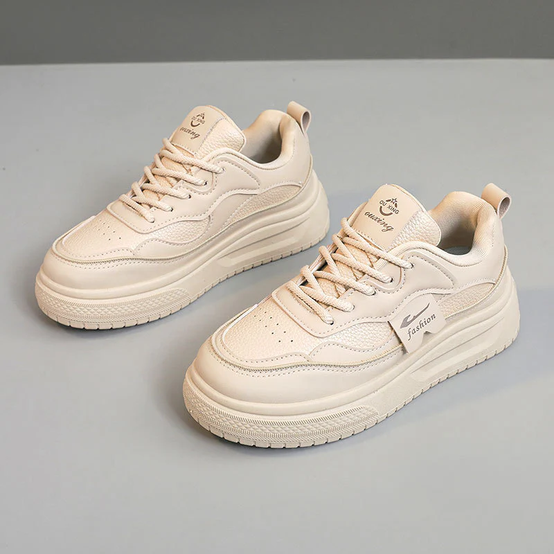 Damen modische chunky Sneakers mit atmungsaktivem Obermaterial und bequemer Dämpfung Heidi Mode - Image 7