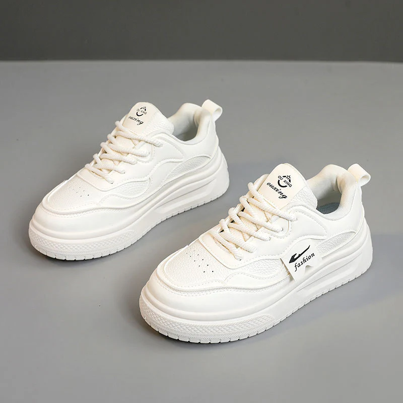 Damen modische chunky Sneakers mit atmungsaktivem Obermaterial und bequemer Dämpfung Heidi Mode - Image 8
