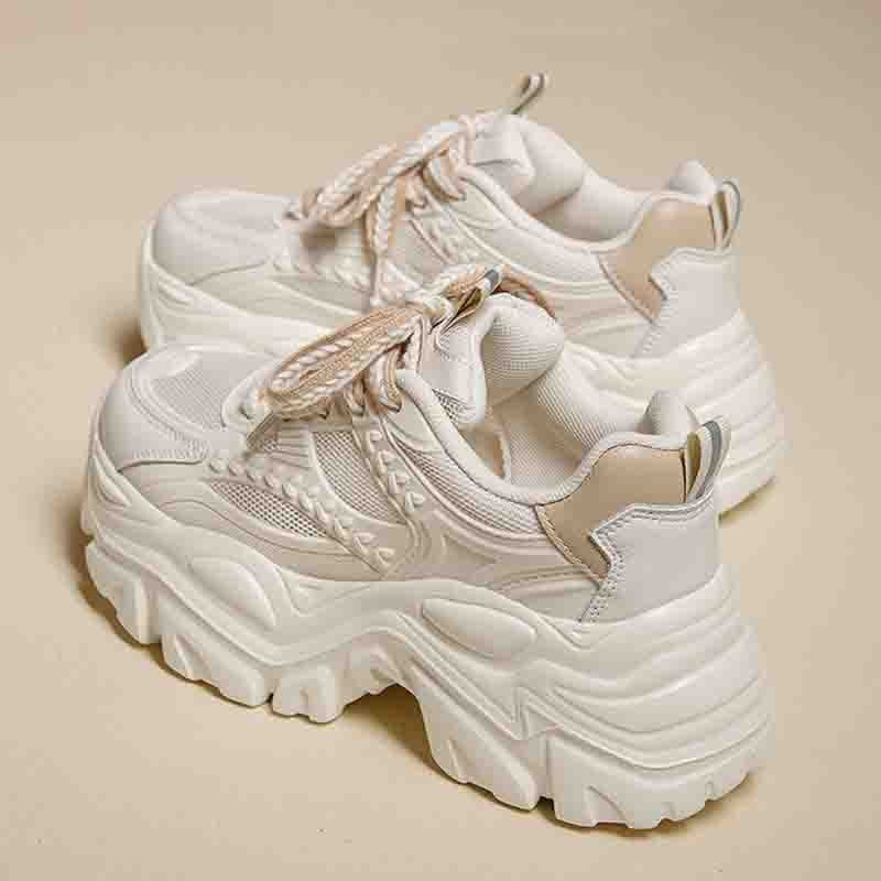 Damen Modische Chunky Sneakers mit atmungsaktiver Mesh-Konstruktion und komfortabler Dämpfung Heidi Mode - Image 3