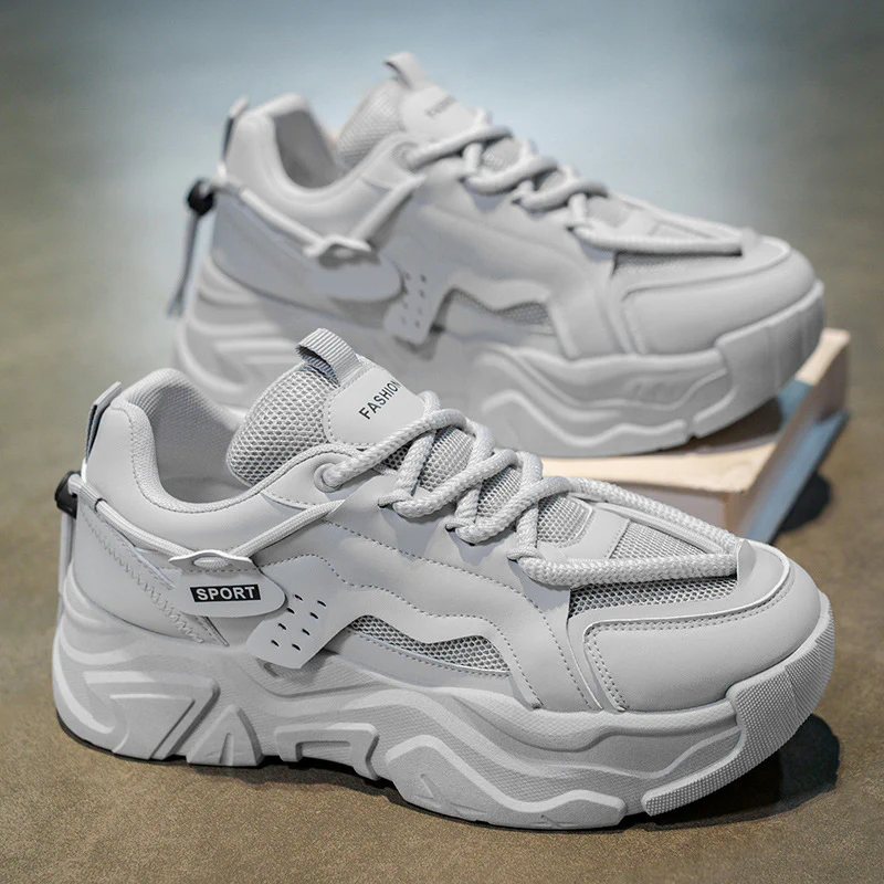 Damen Modische Chunky Sneakers mit atmungsaktiver Mesh-Oberfläche und dämpfendem Sohlenprofil Heidi Mode - Image 2