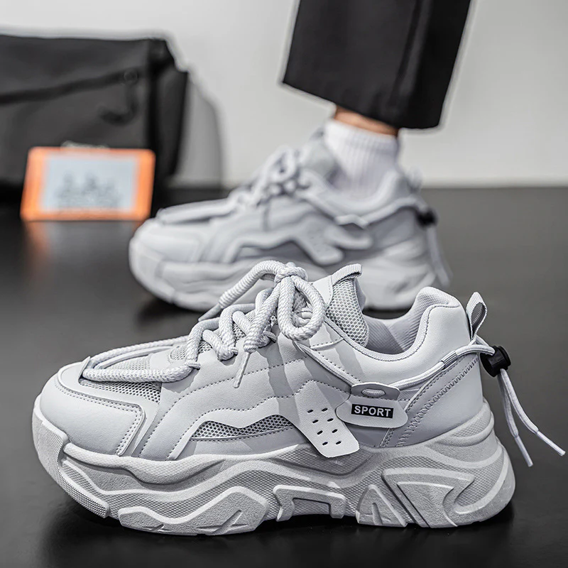 Damen Modische Chunky Sneakers mit atmungsaktiver Mesh-Oberfläche und dämpfendem Sohlenprofil Heidi Mode - Image 4