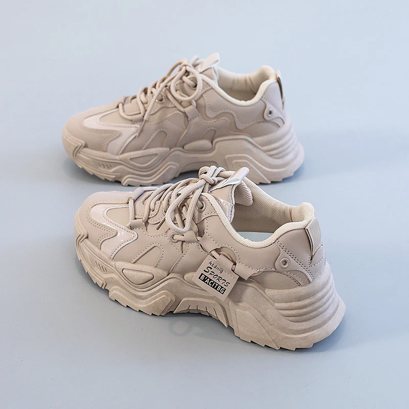 Damen modische Chunky Sneakers mit atmungsaktiver Mesh-Oberfläche und dämpfendem Sohlenprofil Heidi Mode - Image 6