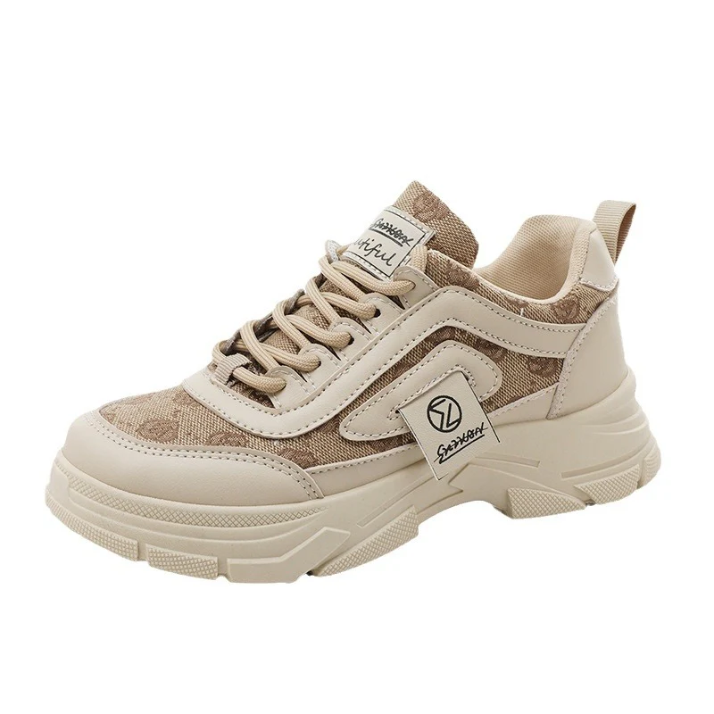 Damen modische Chunky Sneakers mit atmungsaktiver Oberflächenstruktur Heidi Mode - Image 5