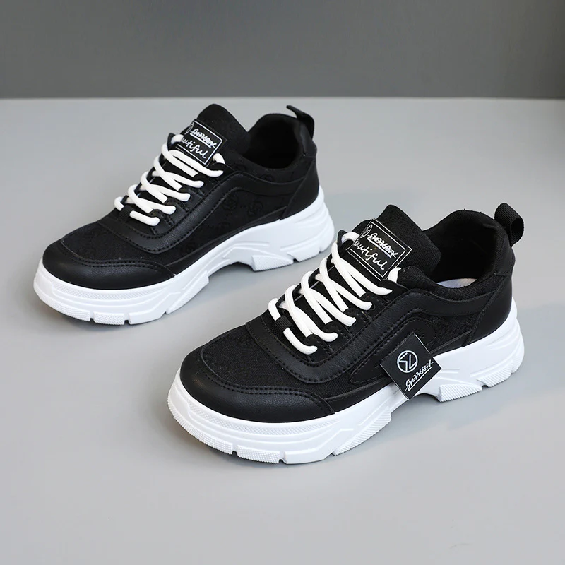 Damen modische Chunky Sneakers mit atmungsaktiver Oberflächenstruktur Heidi Mode - Image 7