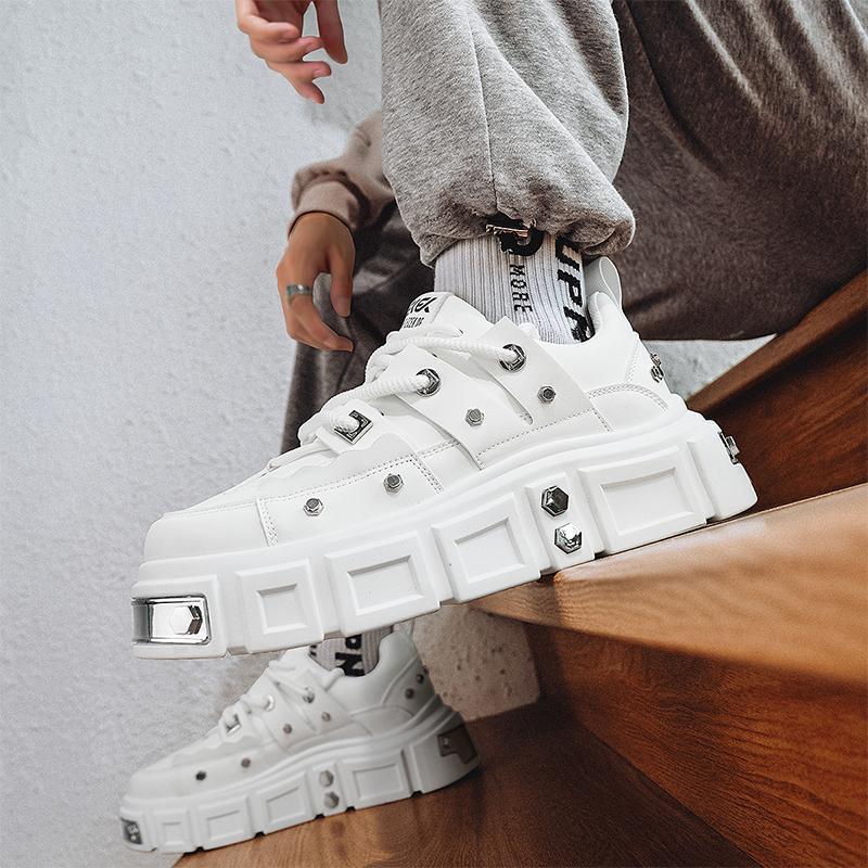 Damen modische Chunky Sneakers mit auffälligem Design und stabiler Laufsohle Heidi Mode - Image 5