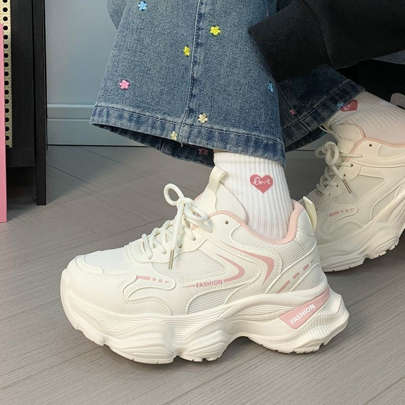 Damen Modische Chunky Sneakers mit dämpfendem Komfort und atmungsaktivem Obermaterial Heidi Mode - Image 7