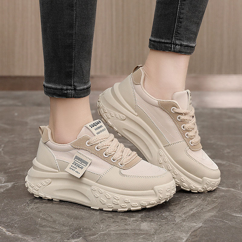 Damen modische Chunky Sneakers mit dämpfendem Sohlenprofil Heidi Mode - Image 4