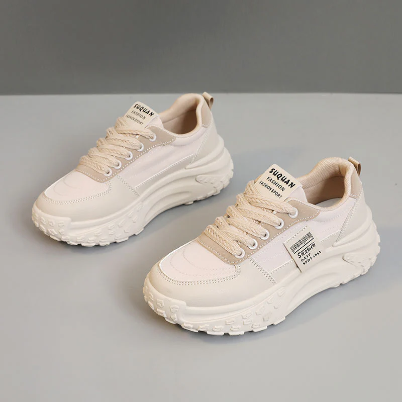 Damen modische Chunky Sneakers mit dämpfendem Sohlenprofil Heidi Mode - Image 7