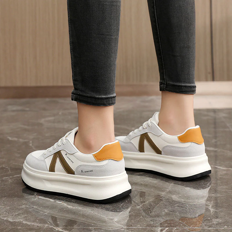 Damen modische Chunky Sneakers mit dämpfender Fußbetttechnologie Heidi Mode - Image 4