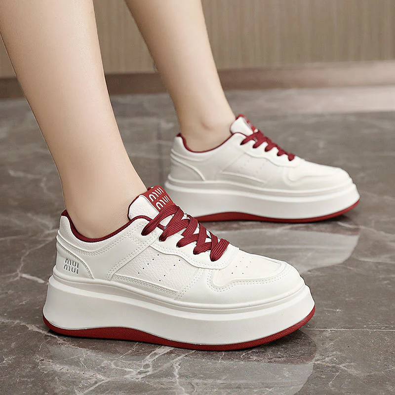 Damen Modische Chunky Sneakers mit dämpfender Laufsohle und atmungsaktivem Obermaterial Heidi Mode - Image 2