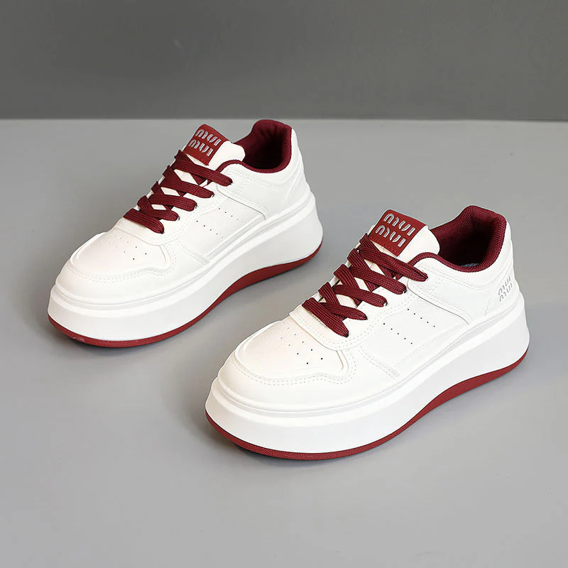 Damen Modische Chunky Sneakers mit dämpfender Laufsohle und atmungsaktivem Obermaterial Heidi Mode - Image 6