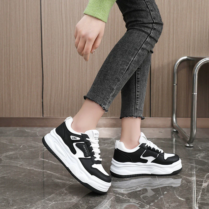 Damen modische Chunky Sneakers mit dämpfender Sohle Heidi Mode - Image 3