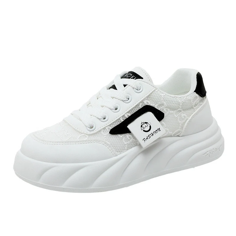 Damen modische Chunky Sneakers mit elegante Oberflächenstruktur Heidi Mode - Image 5