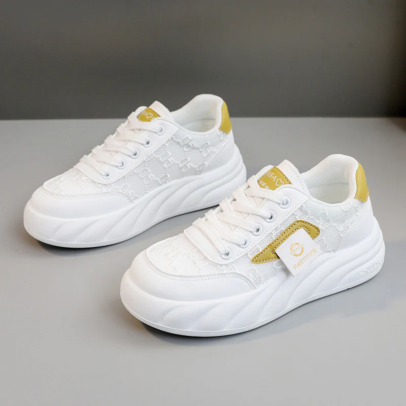 Damen modische Chunky Sneakers mit elegante Oberflächenstruktur Heidi Mode - Image 6
