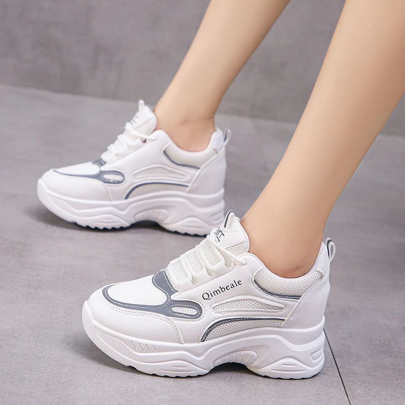 Damen Modische Chunky Sneakers mit ergonomischer Dämpfung und stabiler Sohle Heidi Mode - Image 3