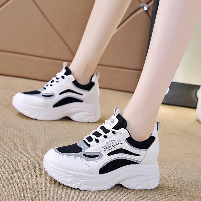 Damen Modische Chunky Sneakers mit ergonomischer Dämpfung und stabiler Sohle Heidi Mode - Image 6