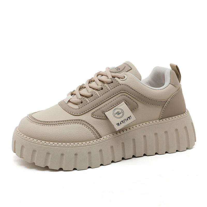 Damen modische Chunky Sneakers mit gepolstertem Futter und rutschfester Laufsohle Heidi Mode - Image 5