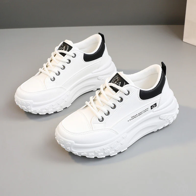 Damen modische Chunky Sneakers mit gepolsterter Sohle und stoßdämpfendem Design Heidi Mode - Image 2