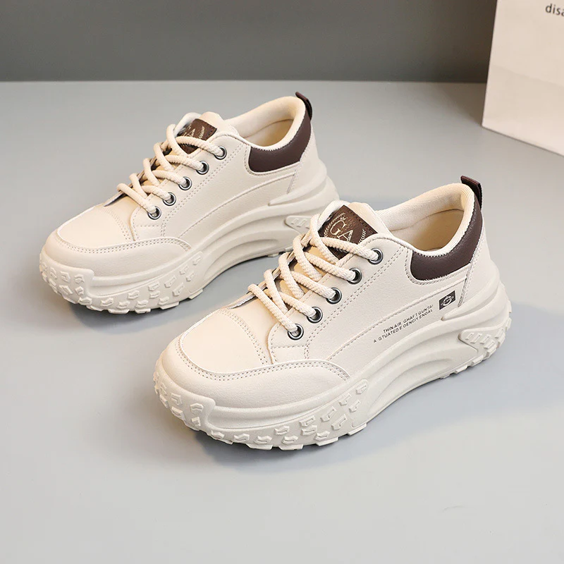 Damen modische Chunky Sneakers mit gepolsterter Sohle und stoßdämpfendem Design Heidi Mode - Image 6