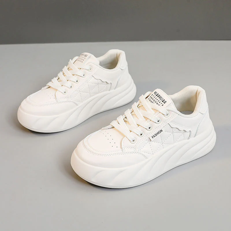 Damen modische Chunky Sneakers mit gepolsterter Sole und stylischem Design Heidi Mode - Image 2