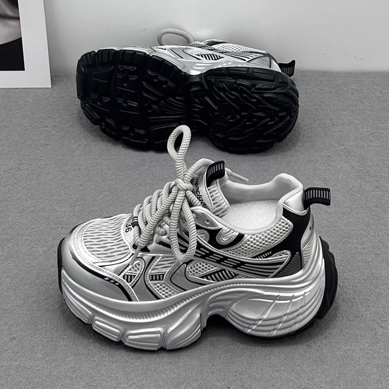 Damen Modische Chunky Sneakers mit innovativer Dämpfungstechnologie Heidi Mode - Image 4