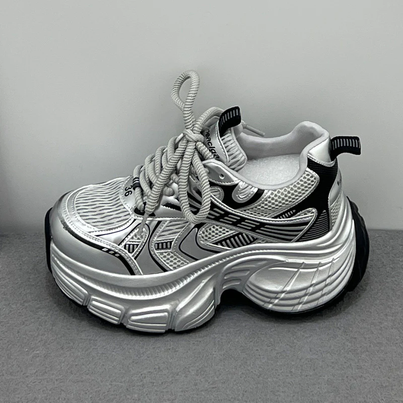 Damen Modische Chunky Sneakers mit innovativer Dämpfungstechnologie Heidi Mode - Image 6