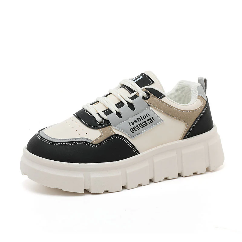 Damen Modische Chunky Sneakers mit robuster Profilsohle und atmungsaktiver Obermaterialstruktur Heidi Mode - Image 5
