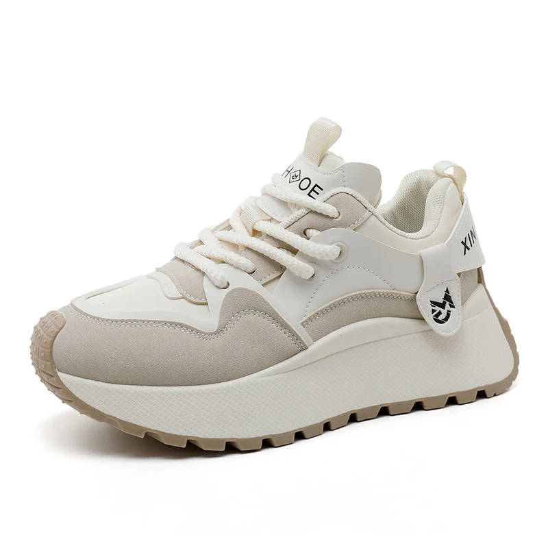 Damen modische Chunky Sneakers mit sportlichem Design und atmungsaktiver Oberflächenstruktur Heidi Mode - Image 5