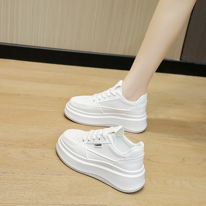 Damen modische Chunky Sneakers mit stabiler Laufsohle und atmungsaktiver Oberflächenstruktur Heidi Mode - Image 4