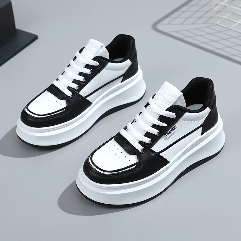 Damen modische Chunky Sneakers mit stabiler Laufsohle und atmungsaktiver Oberflächenstruktur Heidi Mode - Image 6