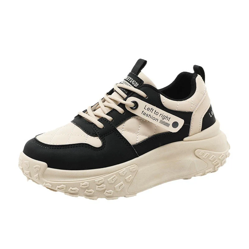 Damen modische Chunky Sneakers mit strapazierfähigem Obermaterial und bequemer Dämpfung Heidi Mode - Image 5