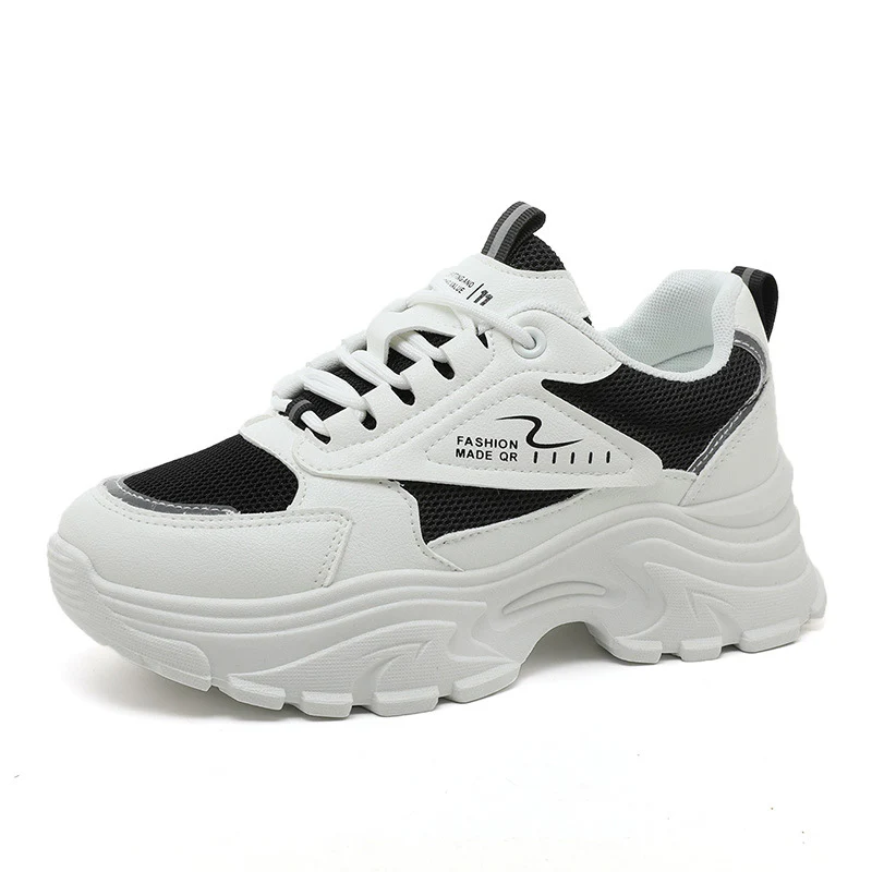 Damen modische Chunky Sneakers mit trendigem Design und stoßdämpfender Sohle Heidi Mode - Image 5