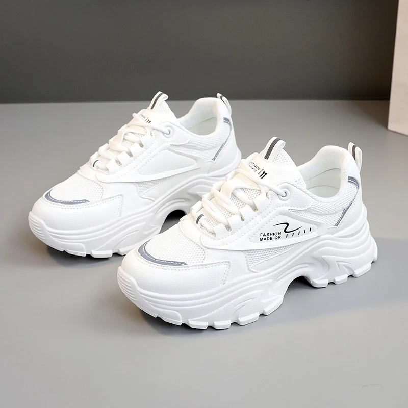 Damen modische Chunky Sneakers mit trendigem Design und stoßdämpfender Sohle Heidi Mode - Image 7