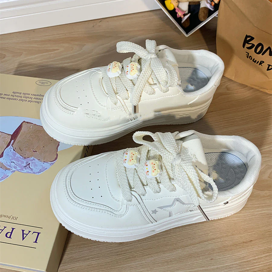 Damen Modische Chunky Sneakers mit verspieltem Design und flexiblem Sohlenprofil Heidi Mode - Image 4
