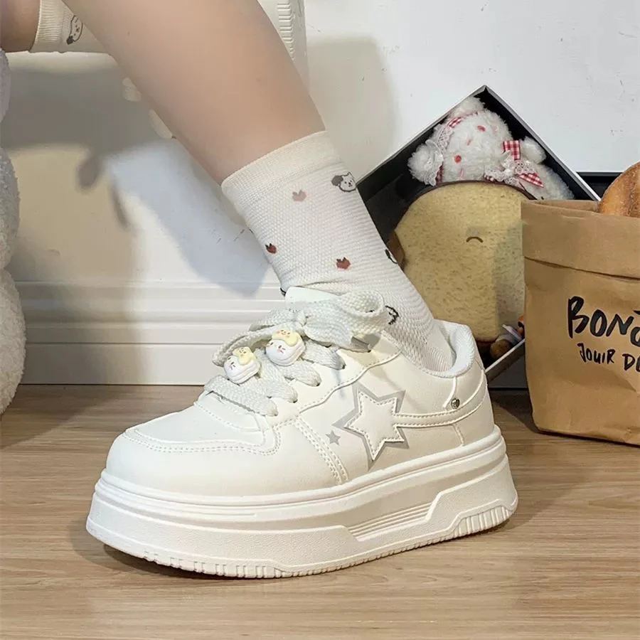 Damen Modische Chunky Sneakers mit verspieltem Design und flexiblem Sohlenprofil Heidi Mode - Image 6