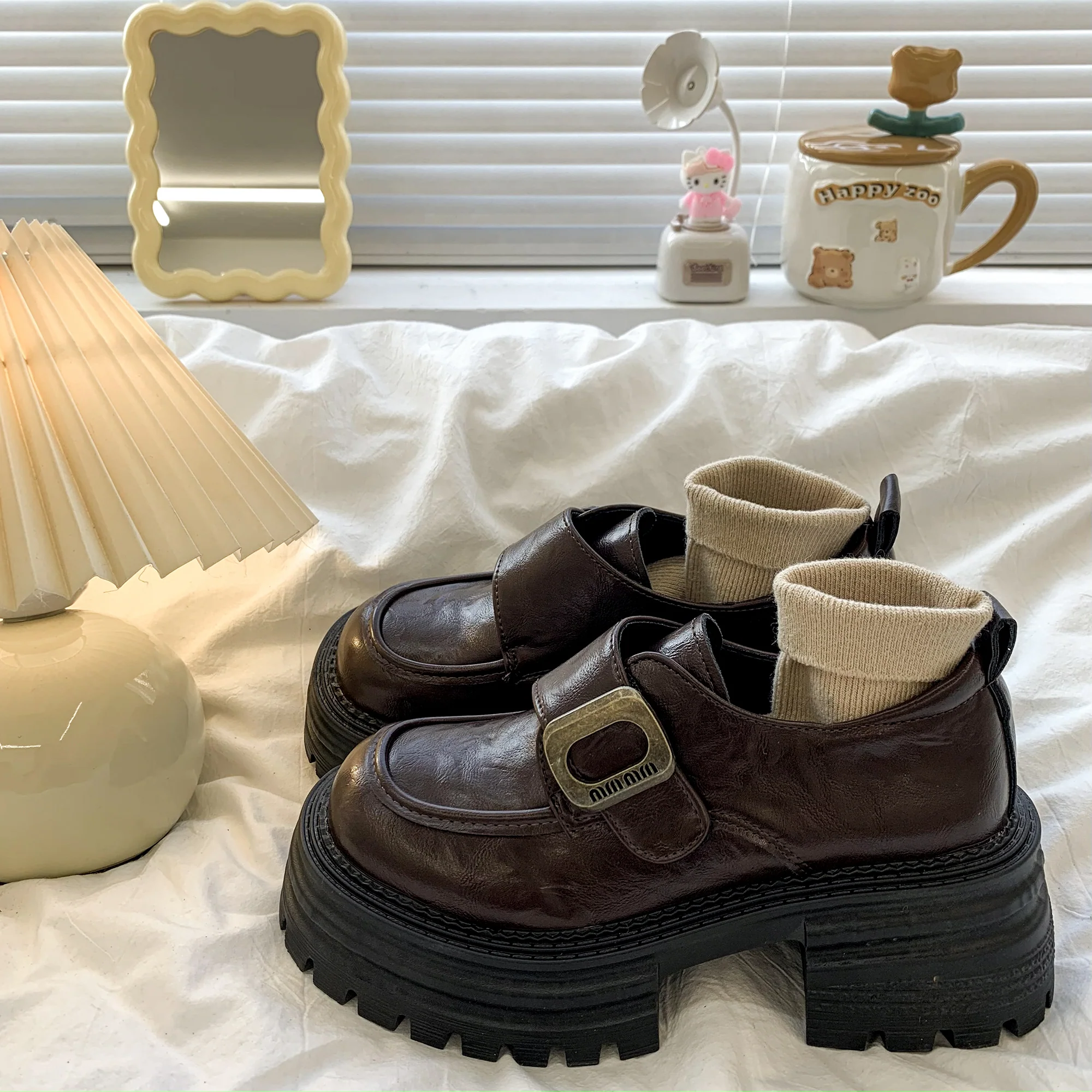 Damen Modische Chunky Stiefeletten mit komfortablem Innenfutter und strapazierfähiger Sohle Heidi Mode - Image 2
