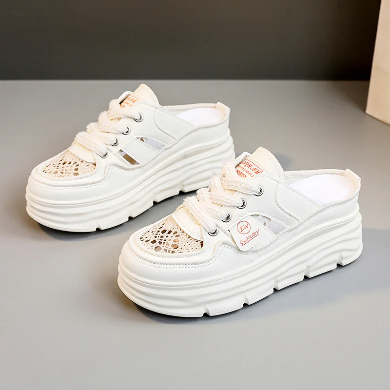 Damen modische Clogs mit atmungsaktiver Netzstruktur und bequemer Dämpfung Heidi Mode - Image 6